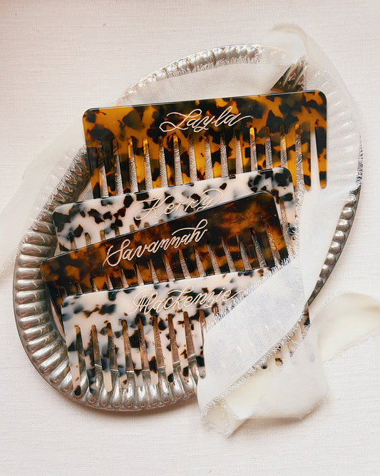 Engraved Comb