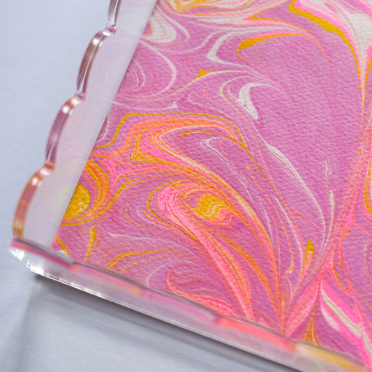 Marbled Paper Tray | The Rachael