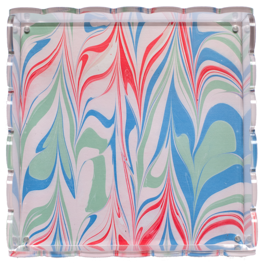 Marbled Paper Tray | The Brianna